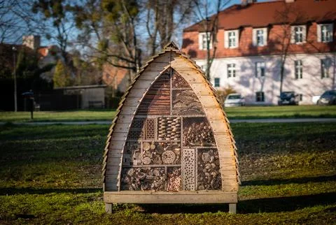 Insects hotel Stock Photos