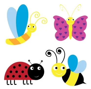 Insects Stock Illustration