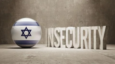 Insecurity Concept. Stock Illustration