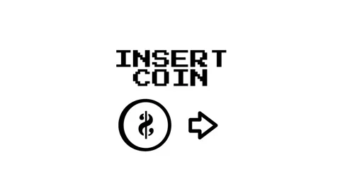 Insert Coin Arcade Stock Footage 334343140
