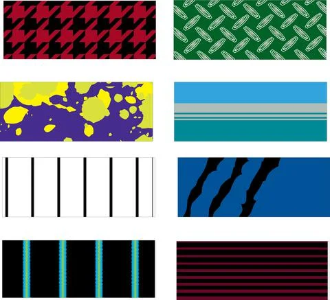 Insert Designs Patterns Vectors Stock Illustration