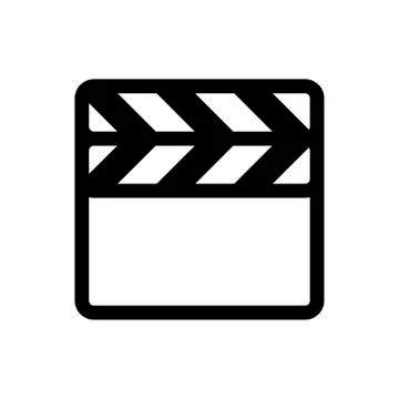 Insert slate outline icon. Symbol, logo illustration for mobile concept and web Stock Illustration