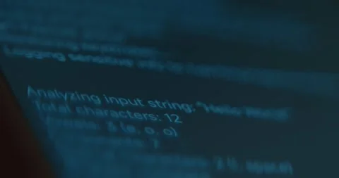 Insertion of a malicious code into a program Stock Footage 323388737