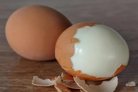 Inshell Boiled Egg Stock Photos