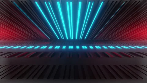 Inside 3D Cube Stock Footage 200928641