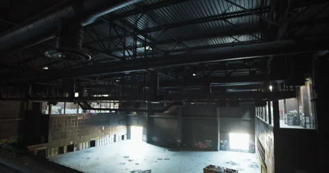 Inside of an abandonned concert hall. Stock Footage 253759253