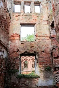 Inside the ancient monastery. Stock Photos