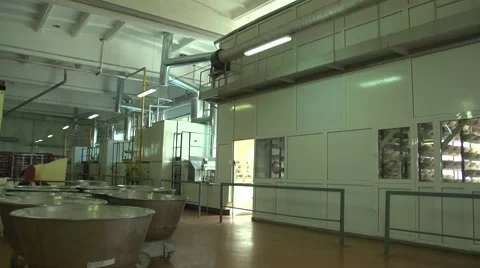 Inside the bakery the General plan.mp4 Stock Footage 48944359