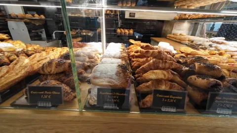 Inside a Bakery in Valencia, Spain Stock Footage 250850246
