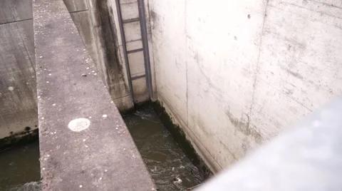 Inside of Barrage Stock Footage 50882714