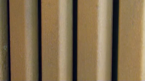 Inside the Breathing Heart of an Industrial Filter Stock Footage 340482205