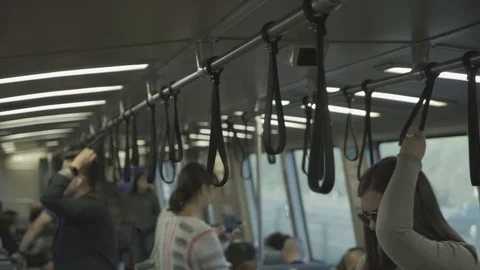 Inside the B.A.R.T Stock Footage 130080322