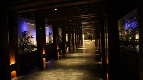 Inside of the building Stock Footage 105342265