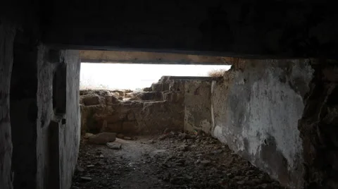 Inside the Bunker of World War ii 1941-1945 Stock Footage 66907639