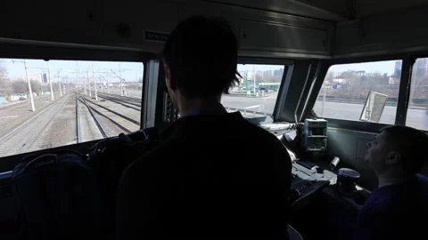Inside cabin of train Stock Footage 220949033