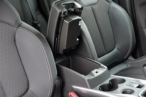 Inside car box Stock Photos