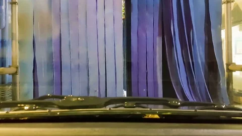 Inside the car wash. Stock Footage 72407411
