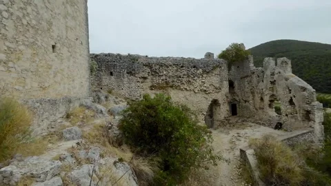 Inside the castle Stock Footage 288346006