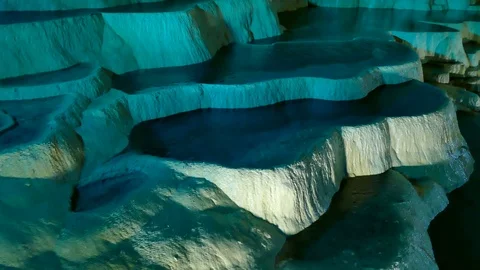 Inside the Cave Stock Footage 105845548