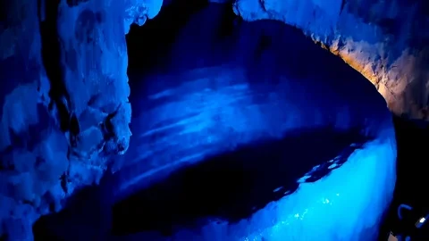 Inside the Cave Video stock 106192414