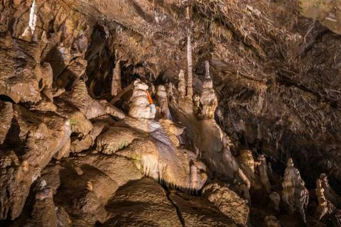 Inside of a cave Foto stock