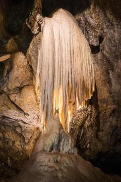 Inside of a cave Stock Photos