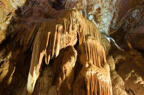 Inside a cave Stock Photos