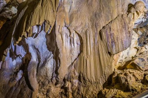 Inside of a Cave Stock Photos