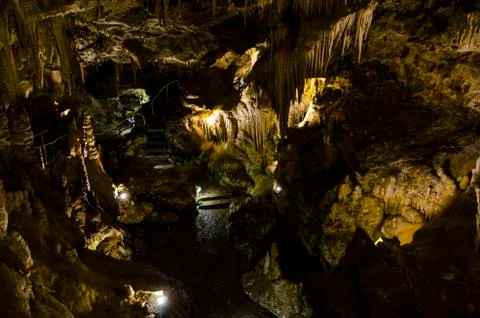 Inside the Cave Stock Photos