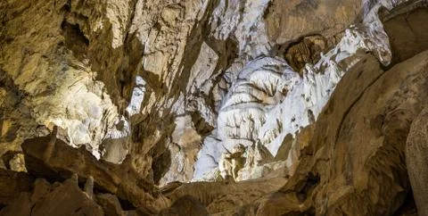 Inside of a Cave Foto stock