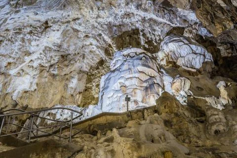 Inside of a Cave Foto stock
