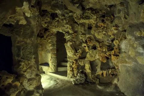 Inside a cave Stock Photos