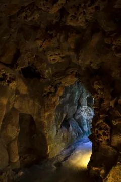 Inside a cave Stock Photos