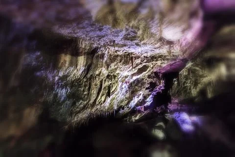 Inside the caves Stock Photos