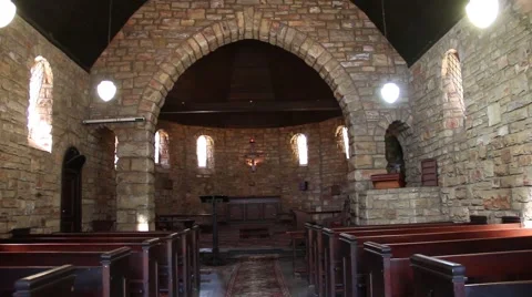 Inside a Chapel Stock Footage 51454960
