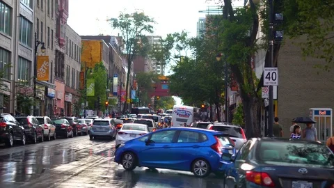 Inside China Town Downtown Stock Footage 79427498