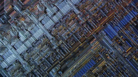 Inside the chip. Photolithography the integrated circuit,  topological photomask 動画素材 42638519