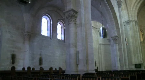 Inside a church 3 Video stock 605371