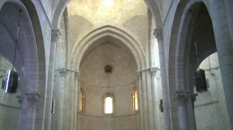 Inside a church 4 Video stock 605360