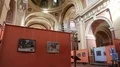 Inside church of Blessed Virgin Mary in Ivano-Frankivsk, Ukraine HD Footage