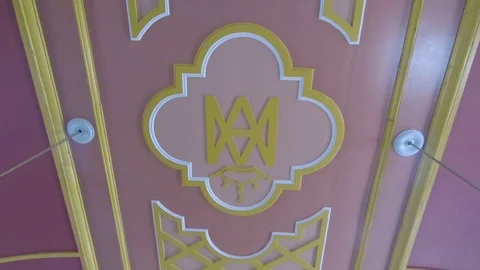 Inside a church Stock Footage 109796719