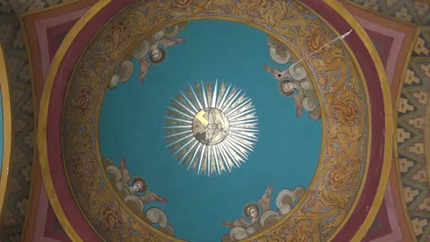 Inside church image Stock Footage 130863078