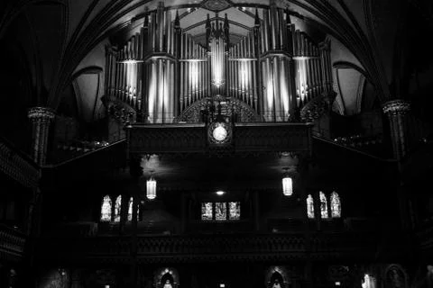Inside of a church Stock Photos
