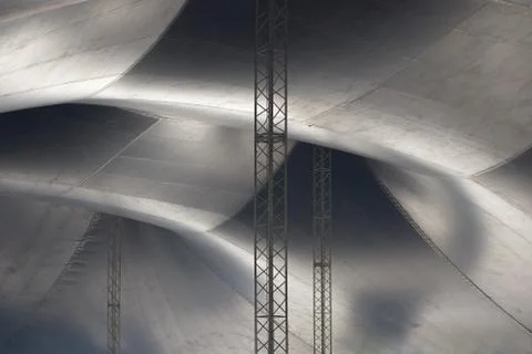 Inside of a circus tent Foto stock