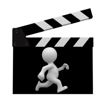 Inside clapper Stock Illustration