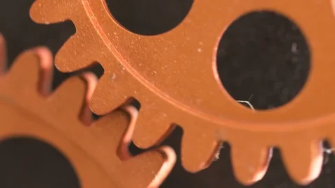 Inside A Clock Mechanism:Rolling wheels- concept,ideas,innovation Video stock 92498566