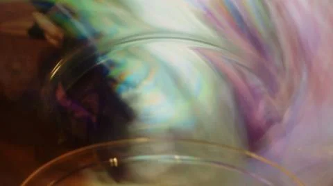 Inside a clothes dryer 스톡 사진