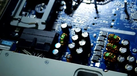Inside of a Computer Stock Footage 41480260