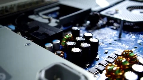 Inside of a Computer Stock Footage 41480372