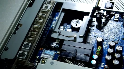 Inside of a Computer Stock Footage 41480402